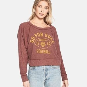 NWT- Chaser Go for the Gold Football top